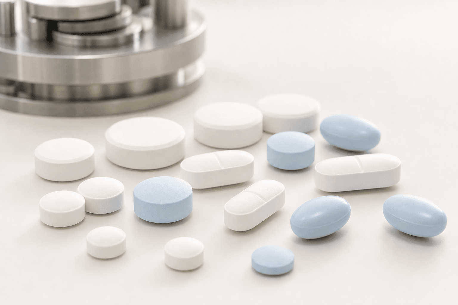 Tablets manufacturing